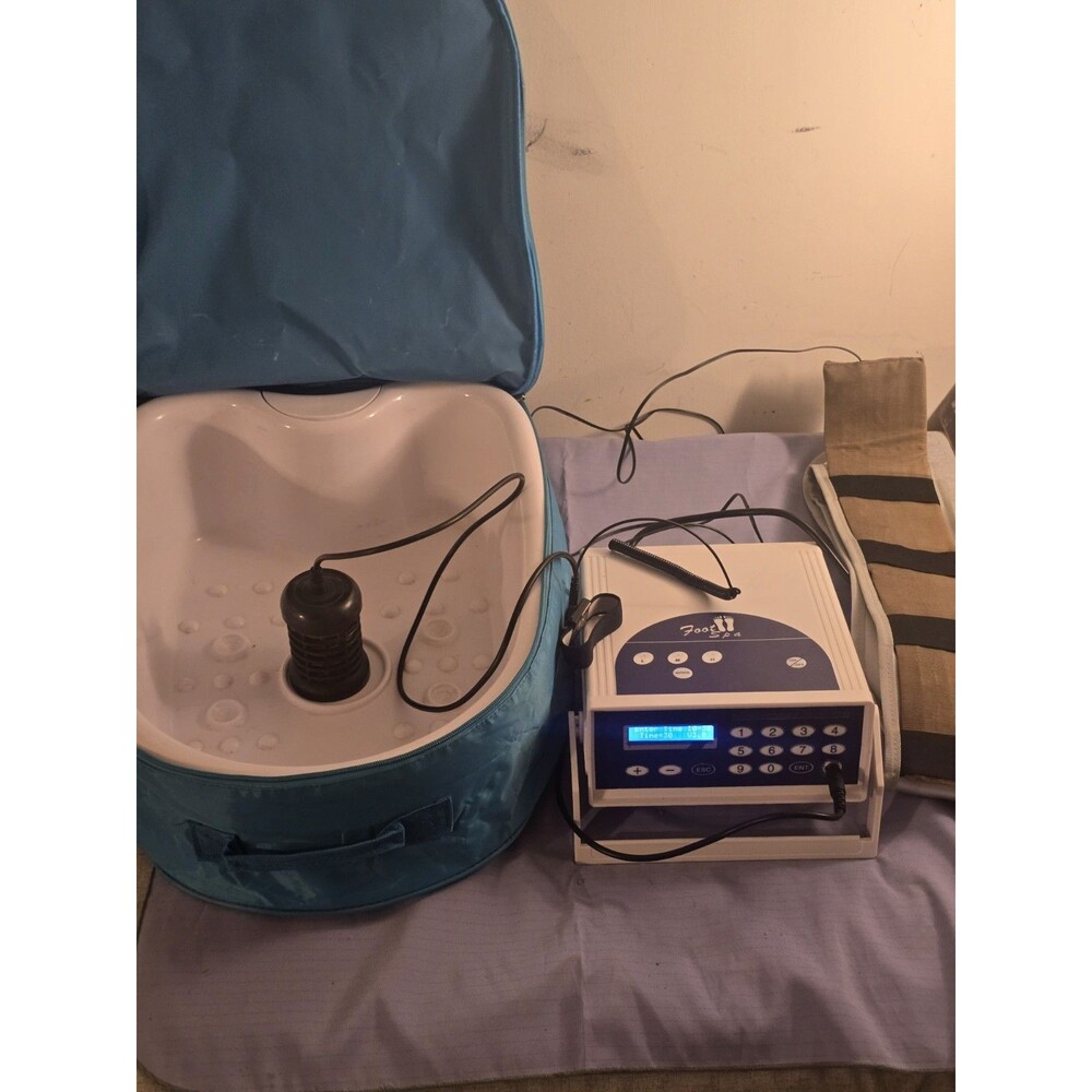 Ion Detox Foot Spa Machine - Complete System with Basin, Control Unit &...